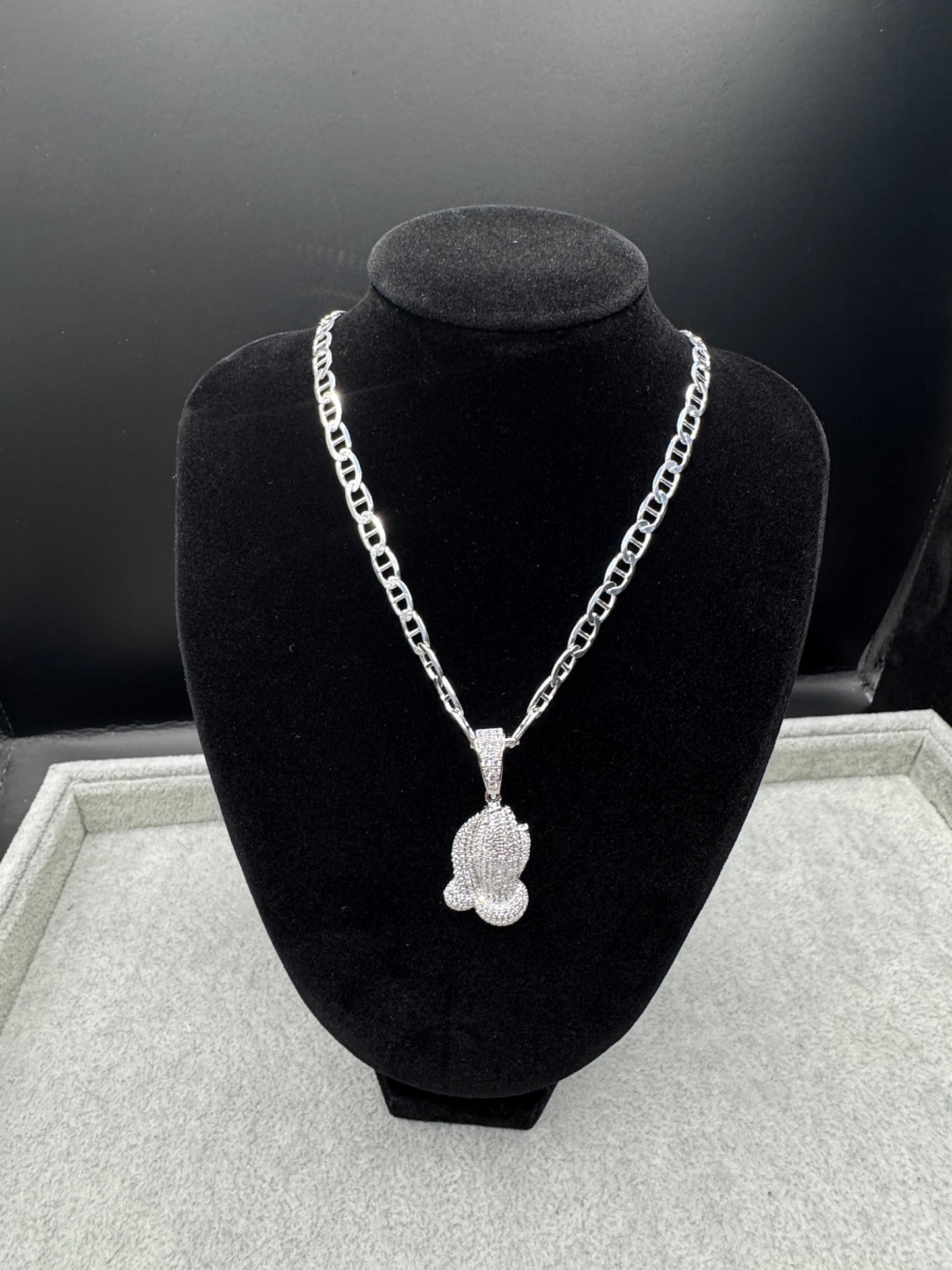 Sterling Silver Mariner Chain Necklace 5.5mm