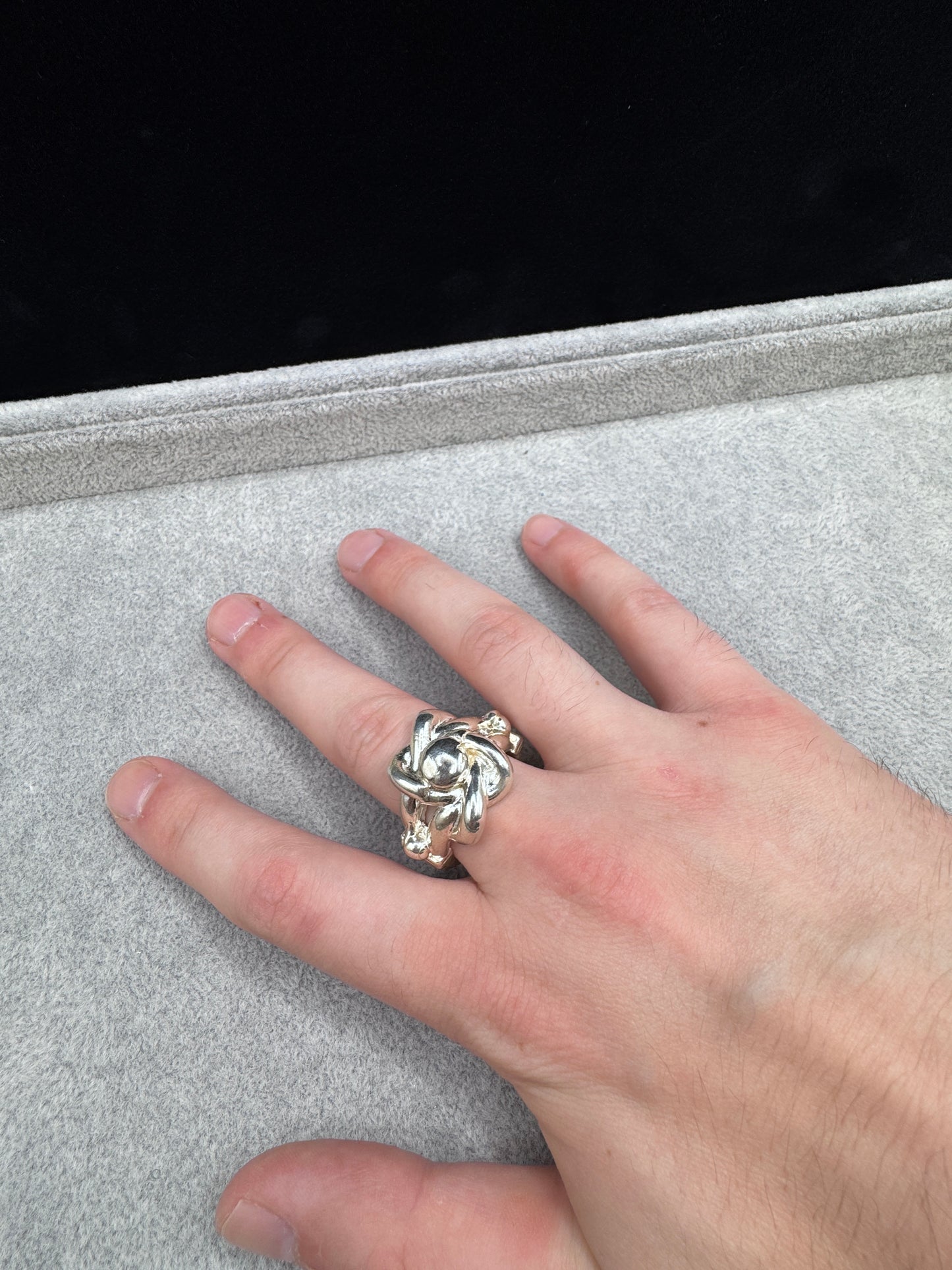 Sterling Silver Knot Ring