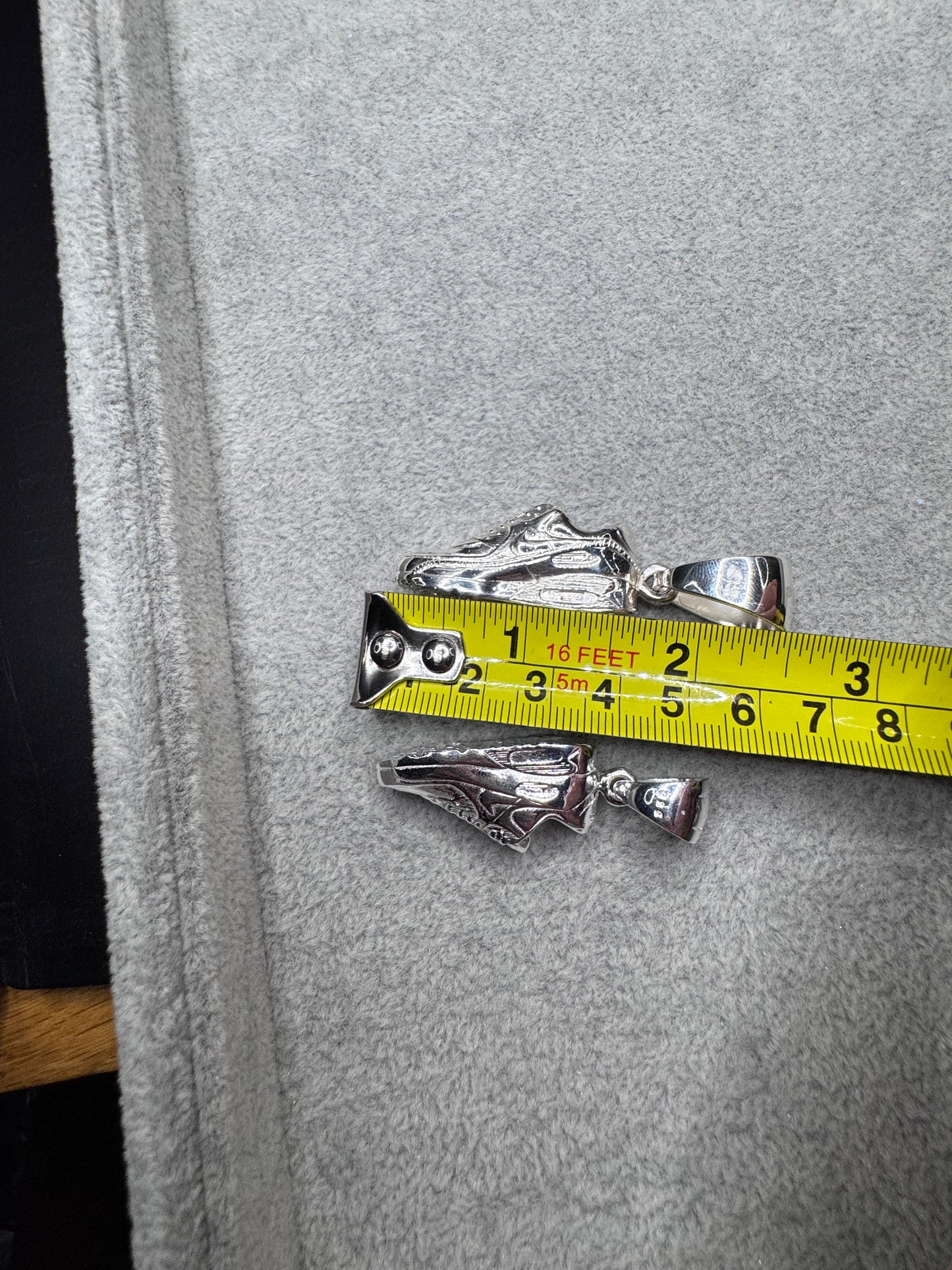 Sterling Silver Air Max 90 Pendant LARGE