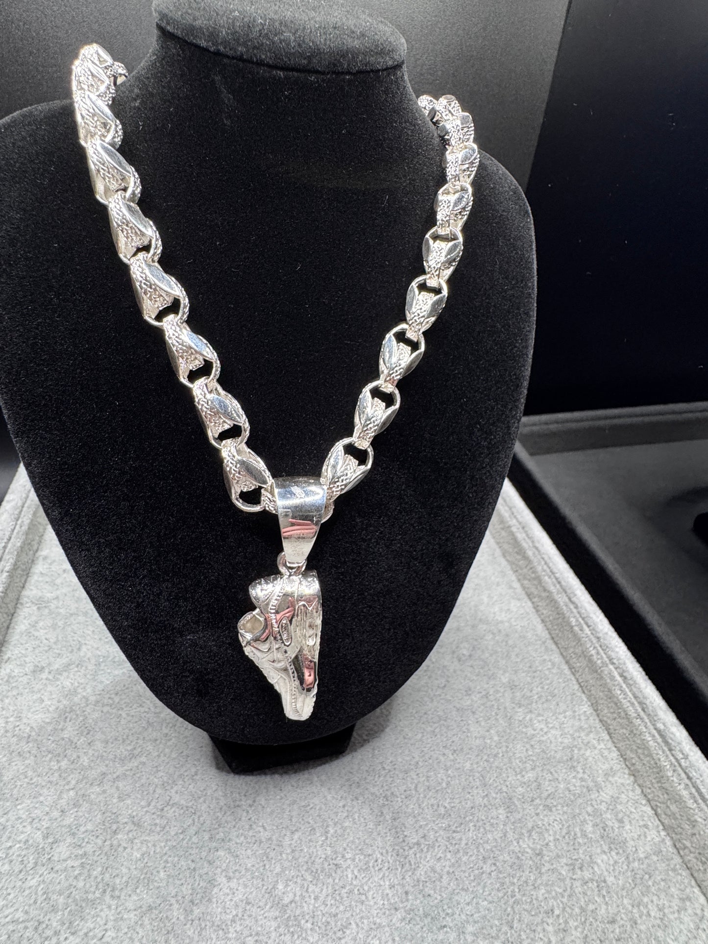 Sterling Silver Air Max 90 Pendant LARGE