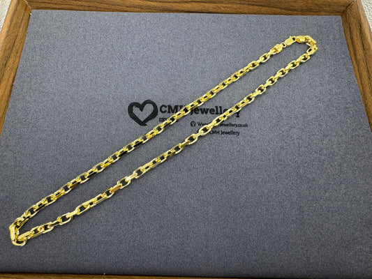 GP Sterling Silver Anchor Chain 5.3mm