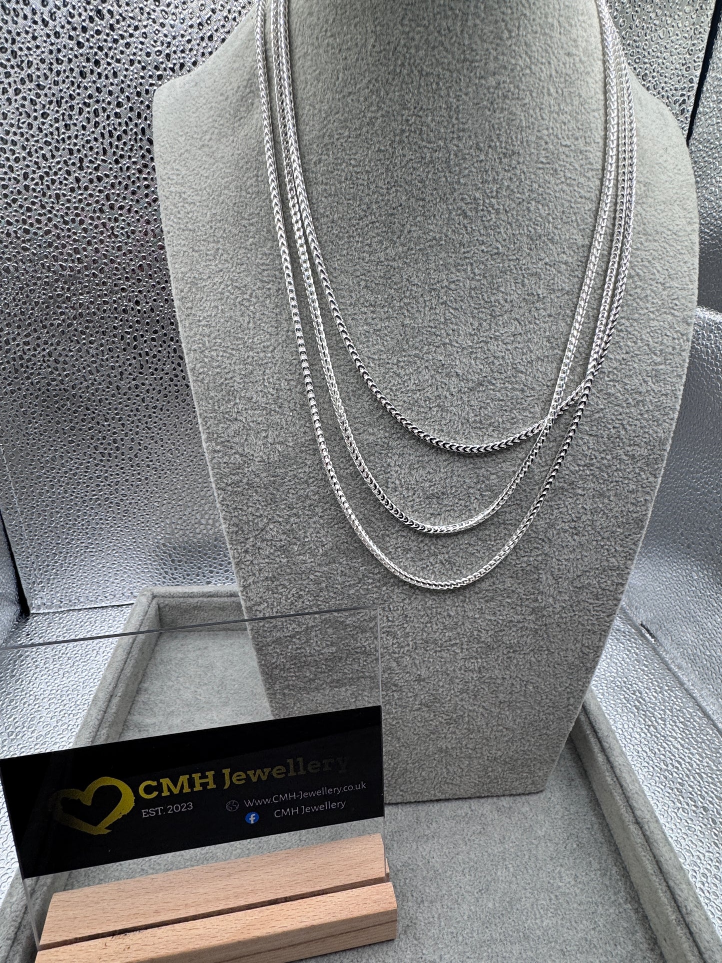 Sterling Silver Franco Chain 3mm