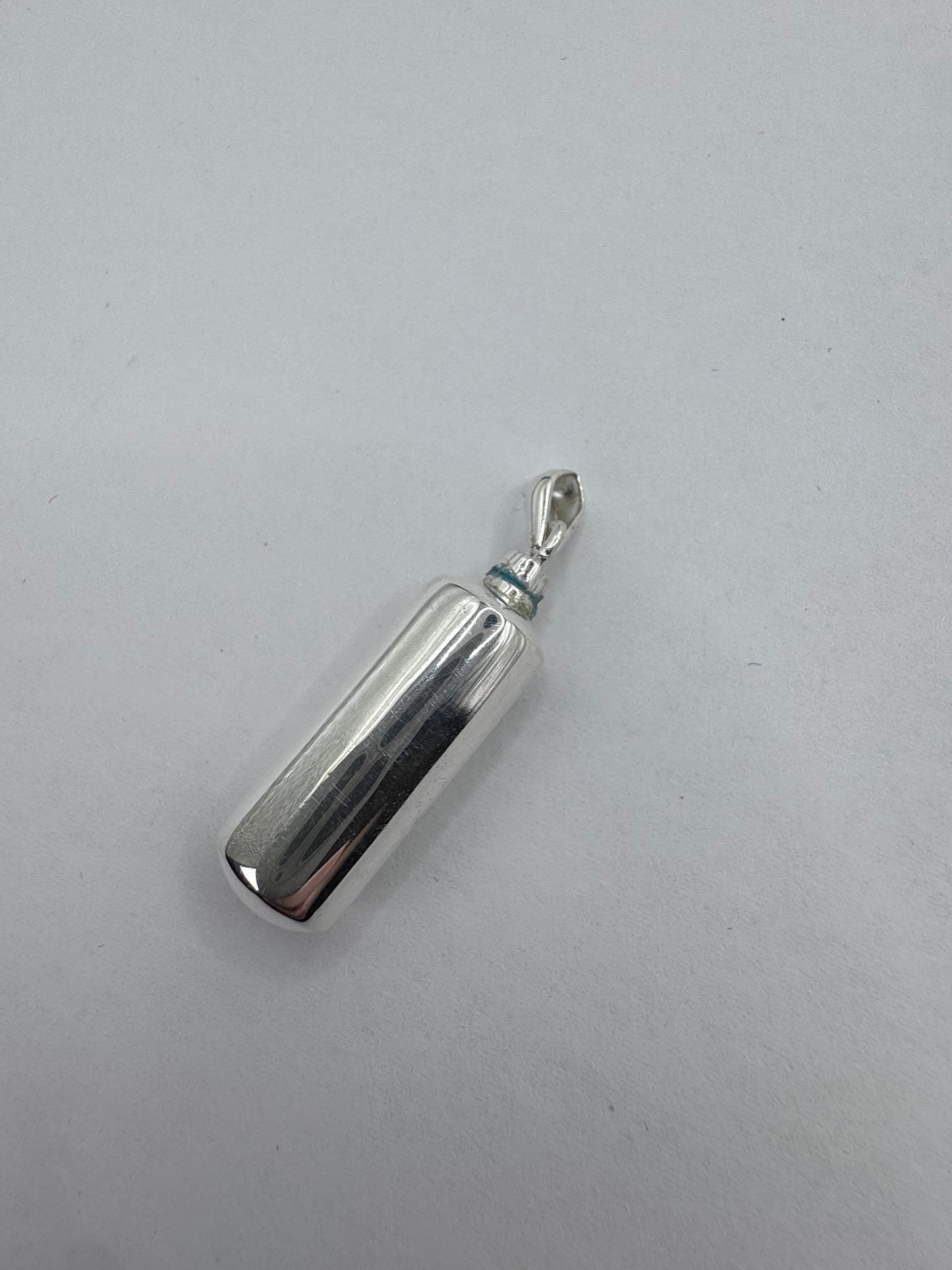 Sterling Silver Small Ashes Holder Pendant