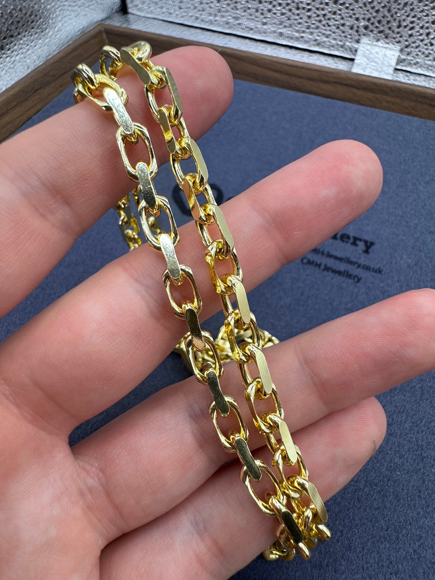 GP Sterling Silver Anchor Chain 5.3mm