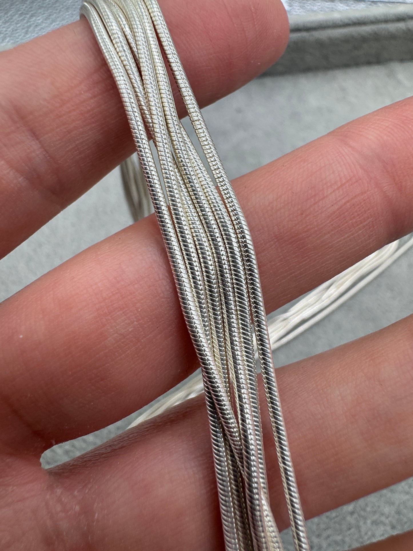 Sterling Silver Micro Snake Chain 1.75mm