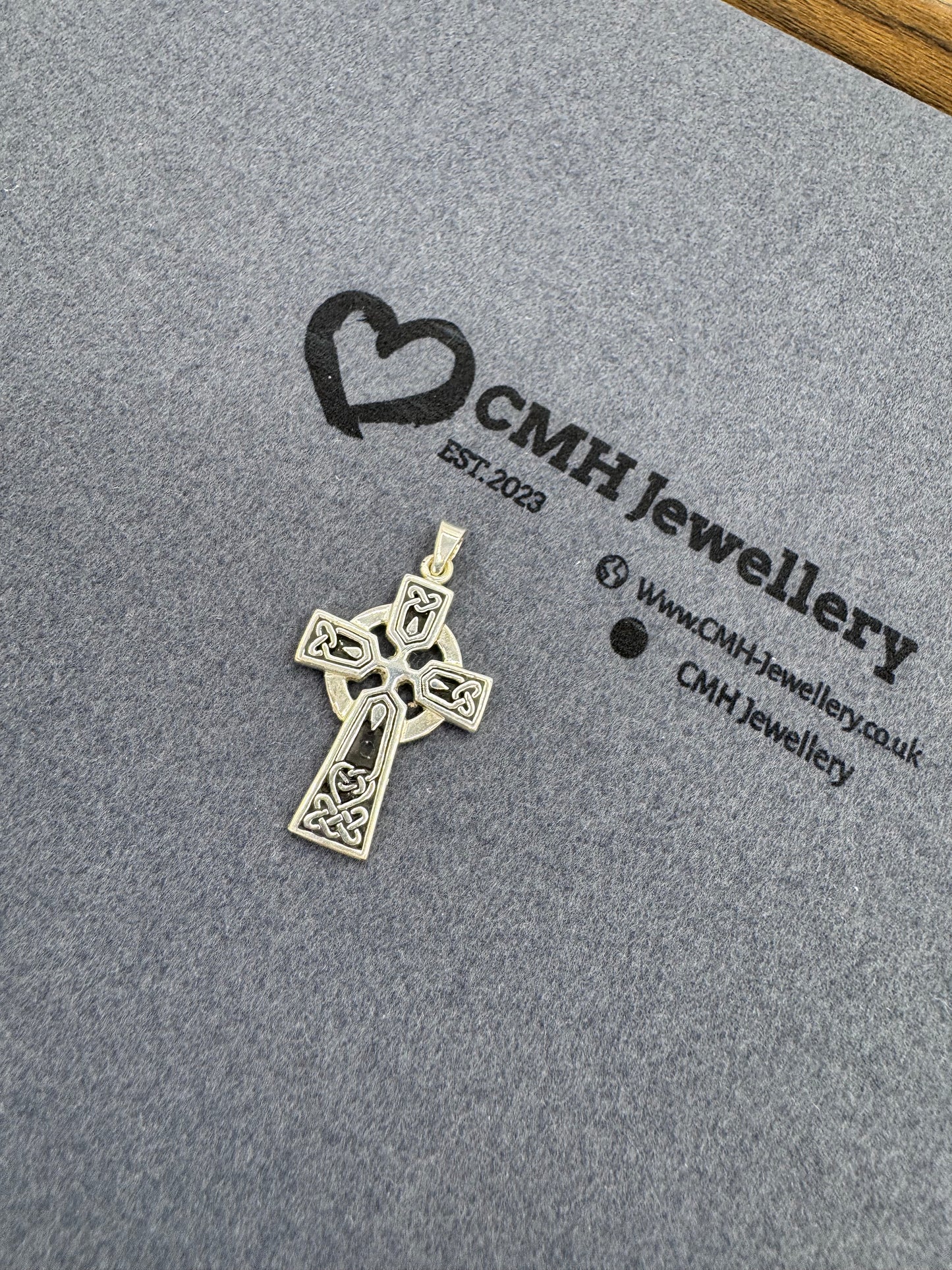 Sterling Silver Small Celtic Cross Pendant