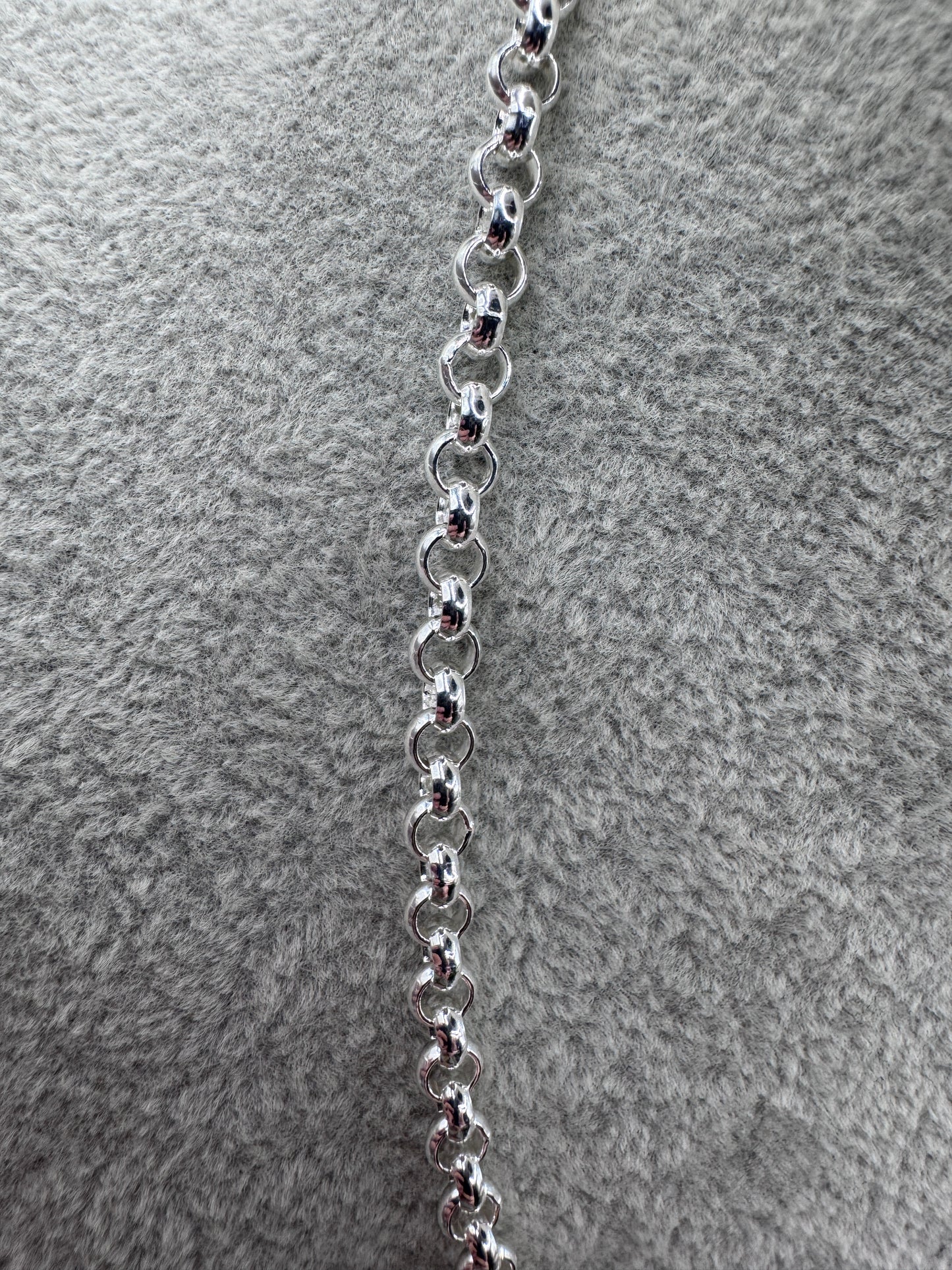 Sterling Silver Mini Belcher Chain Nevklace 4.75mm