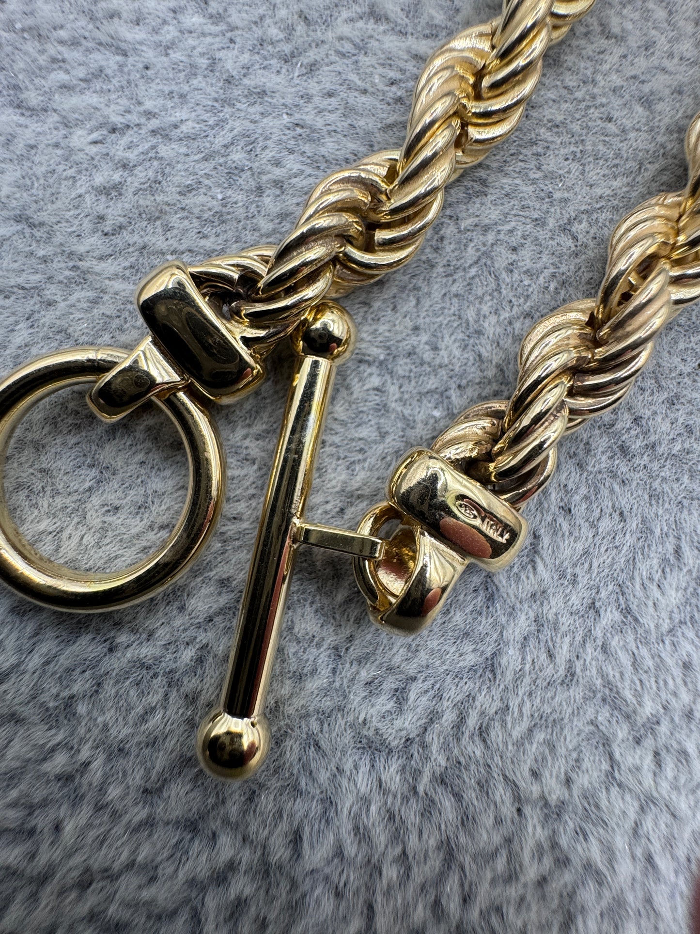 GP Sterling Silver Rope Chain 6.5mm