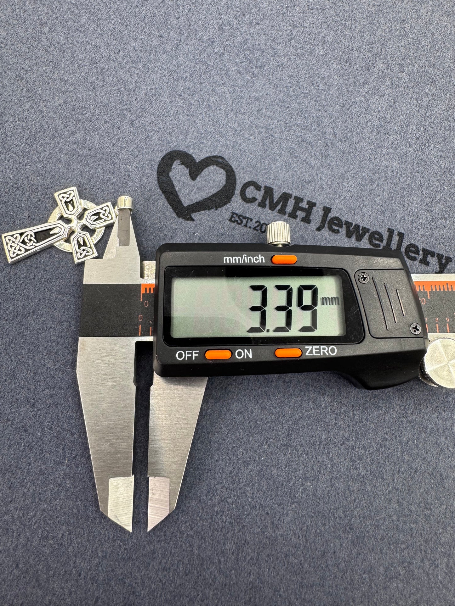 Sterling Silver Small Celtic Cross Pendant