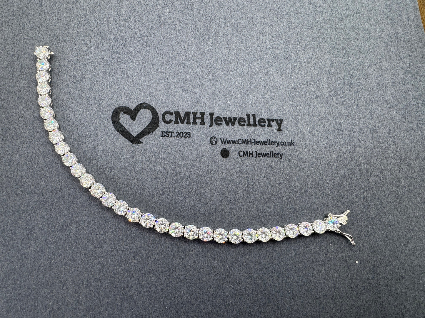 Sterling Silver CZ Tennis Bracelets 6mm