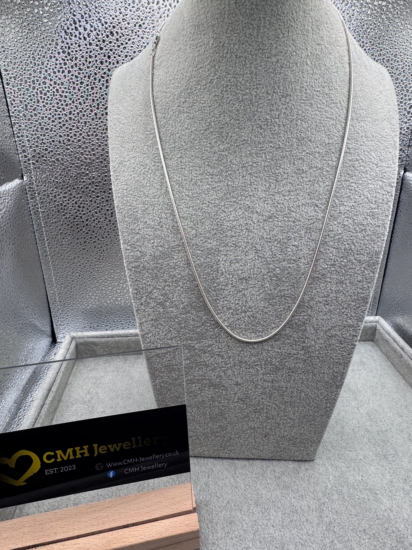 Sterling Silver Micro Snake Chain 1.75mm