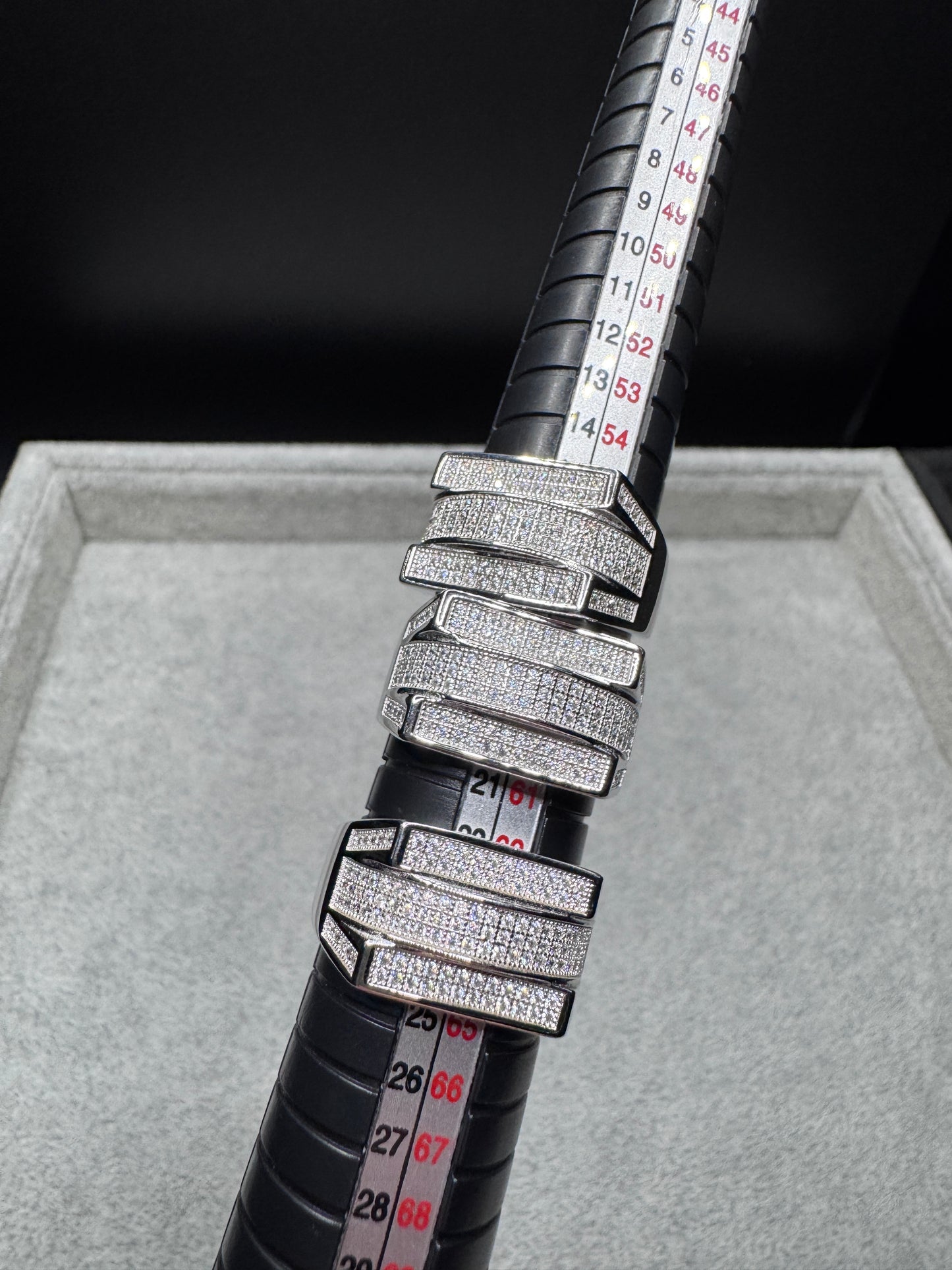 Sterling Silver Micro Pave CZ Ring
