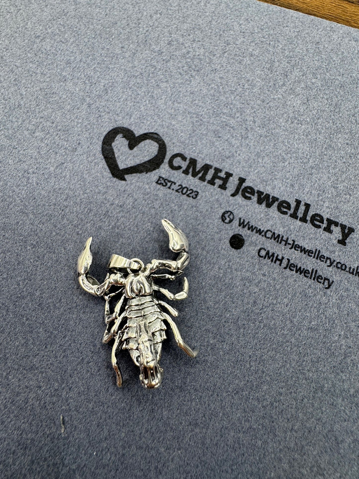 Sterling Silver Scorpion Pendant