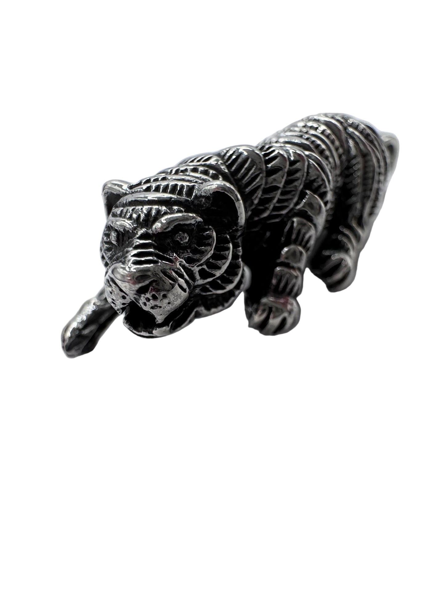 Sterling Silver Tiger Pendant
