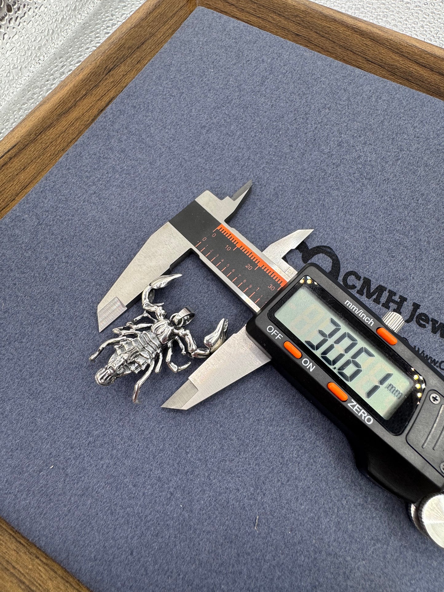 Sterling Silver Scorpion Pendant