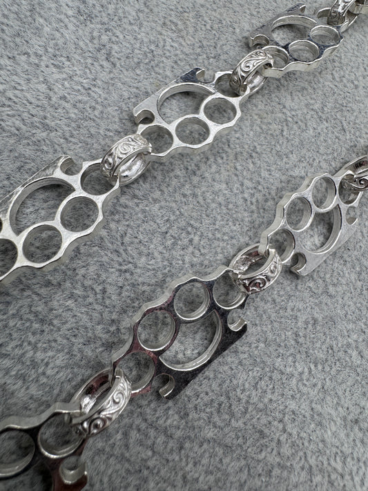 Heavy 17.5mm Statement Link Chain – Solid 925 Sterling Silver Men's Necklace