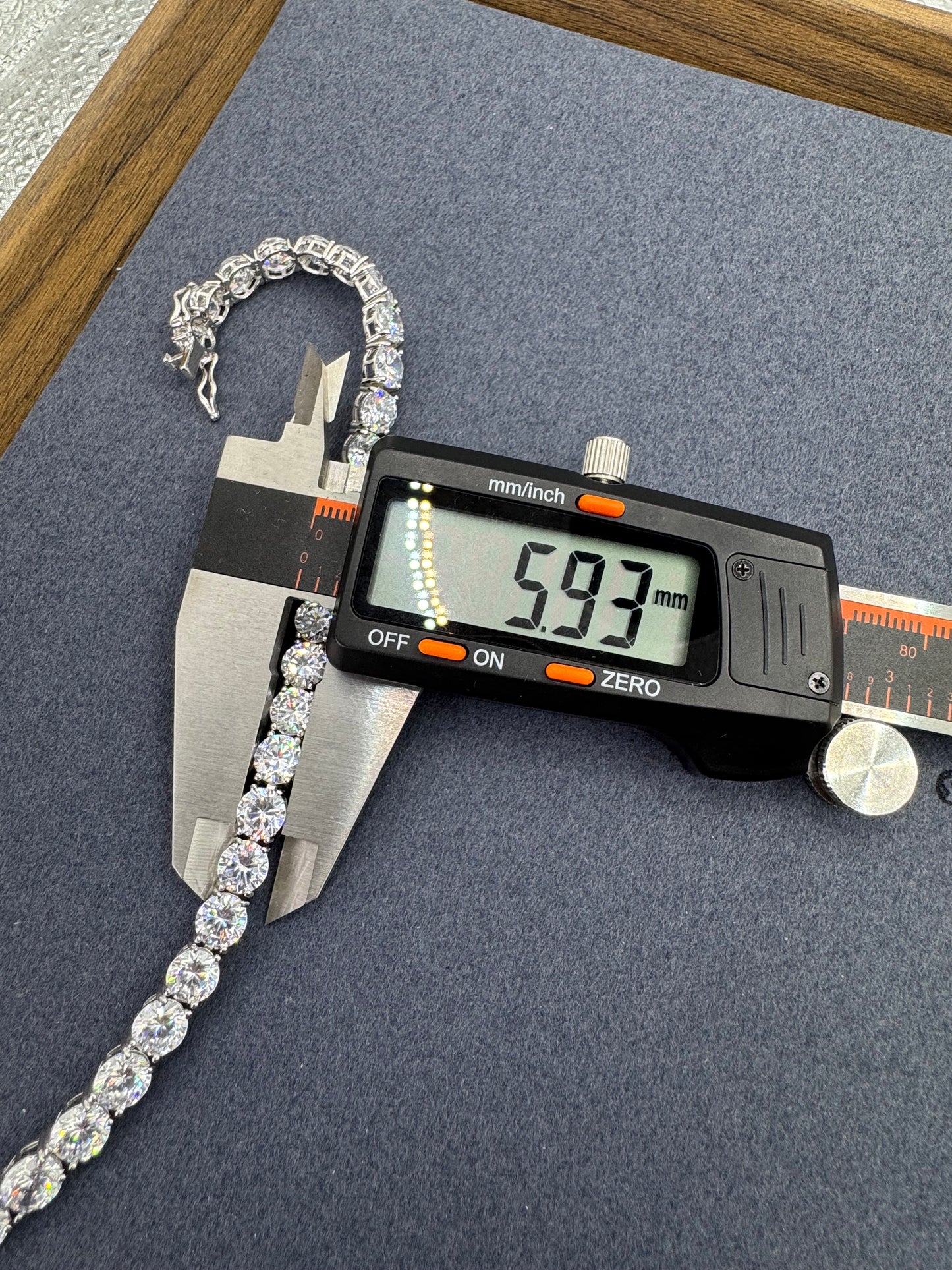 Sterling Silver CZ Tennis Bracelets 6mm