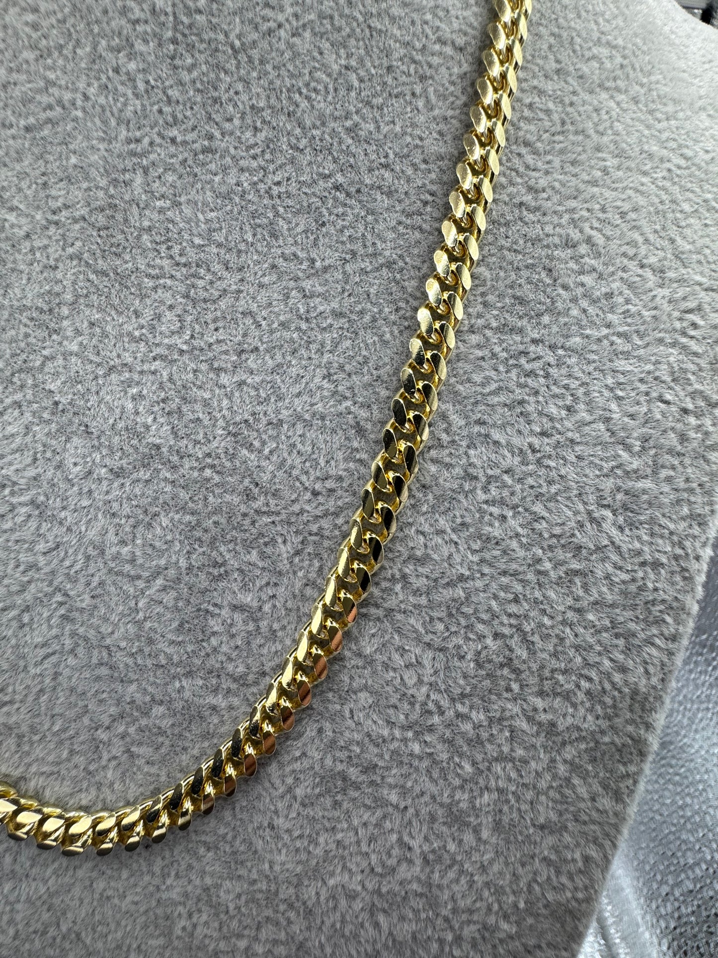 GP Sterling Silver Cuban Chain Necklace 6mm