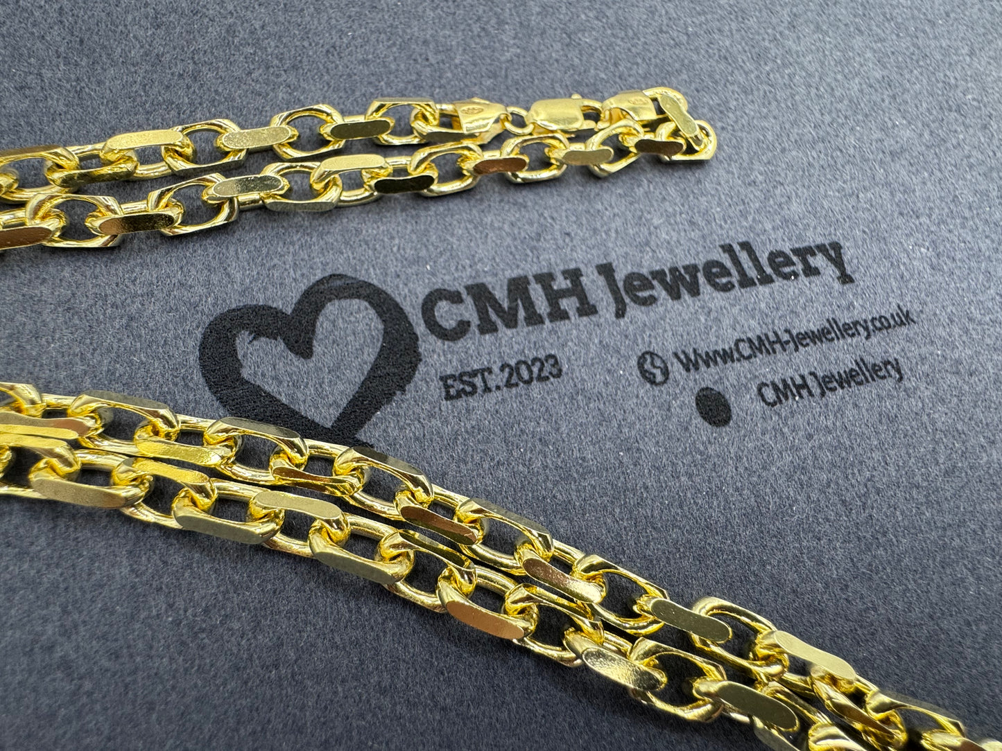 GP Sterling Silver Anchor Chain 5.3mm