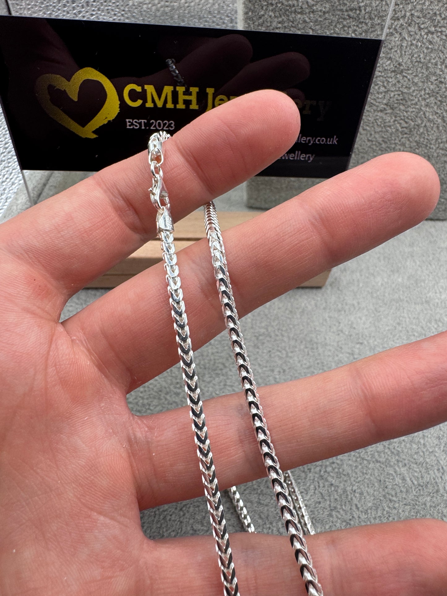 Sterling Silver Franco Chain 3mm
