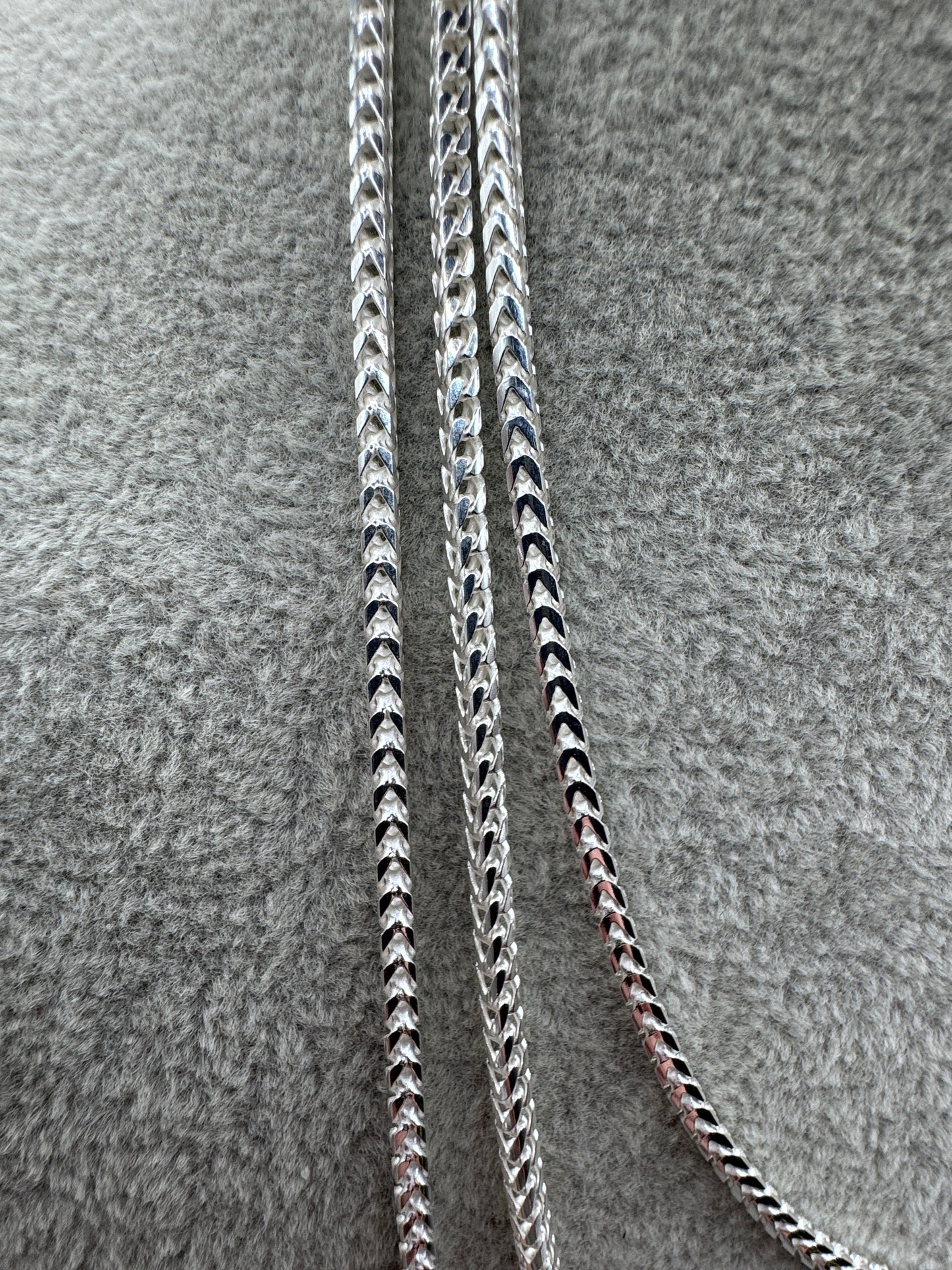 Sterling Silver Franco Chain 3mm
