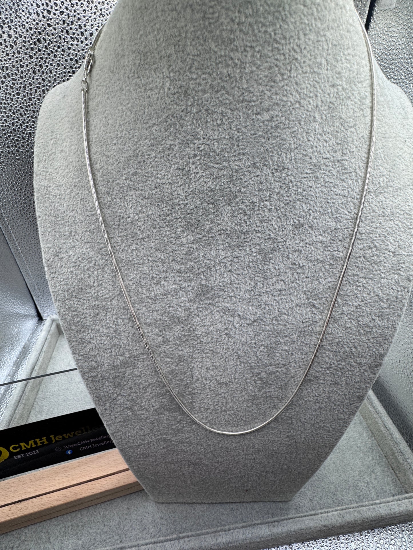 Sterling Silver Micro Snake Chain 1.75mm
