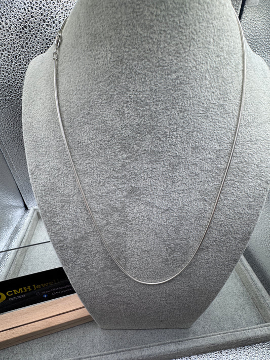 Sterling Silver Micro Snake Chain 1.75mm