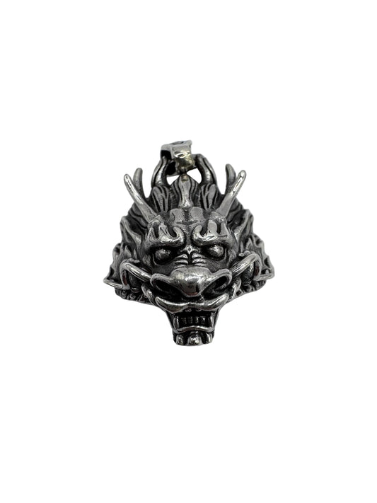 Sterling Silver Dragon Head Pendant 🐲