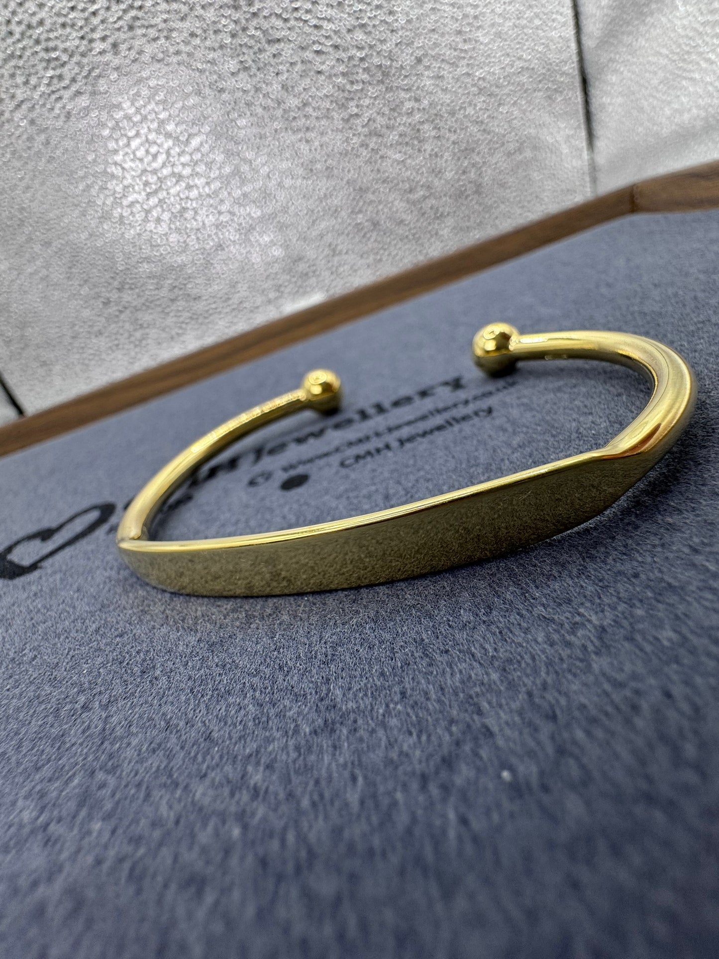 GP Sterling Silver Torque Bangle