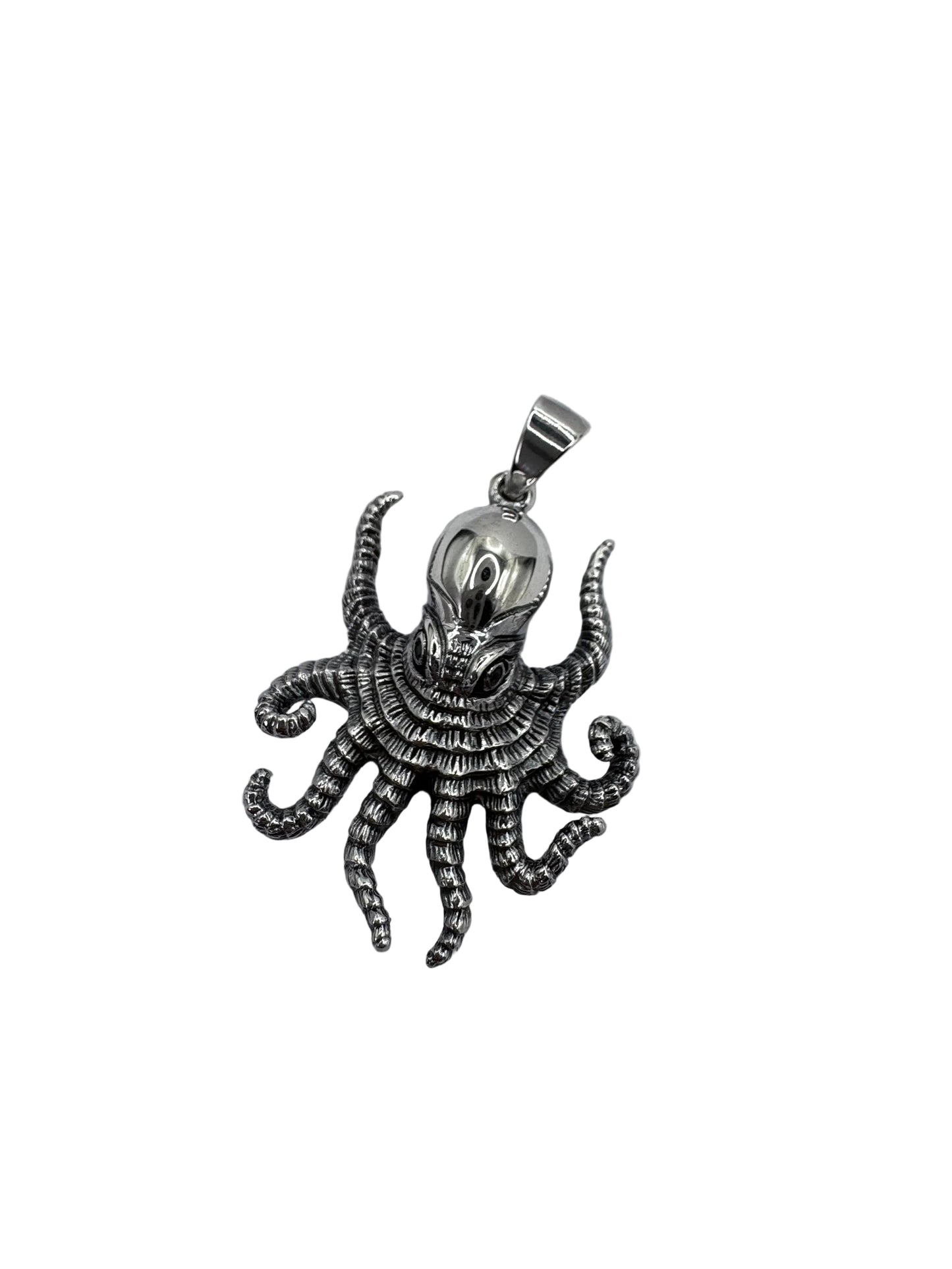 Sterling Silver Octopus Pendant 🐙