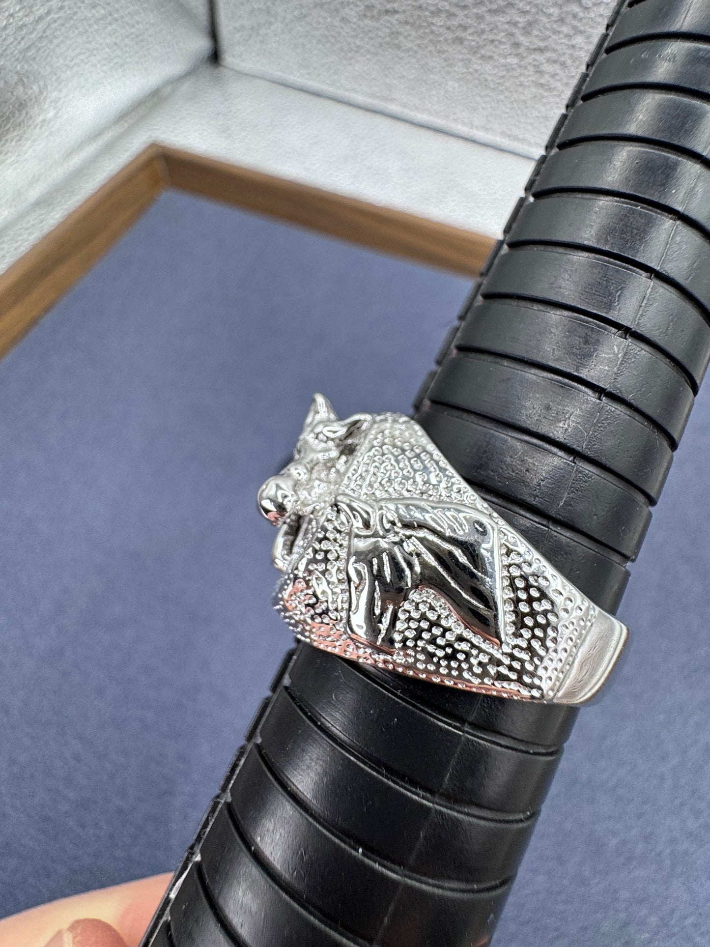 Sterling Silver Horse Head Ring