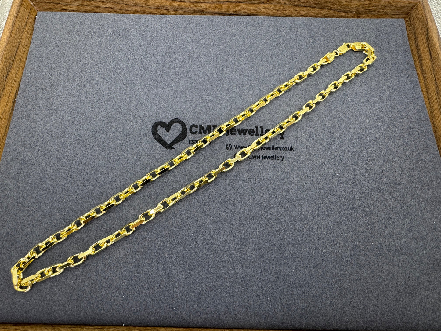 GP Sterling Silver Anchor Chain 5.3mm