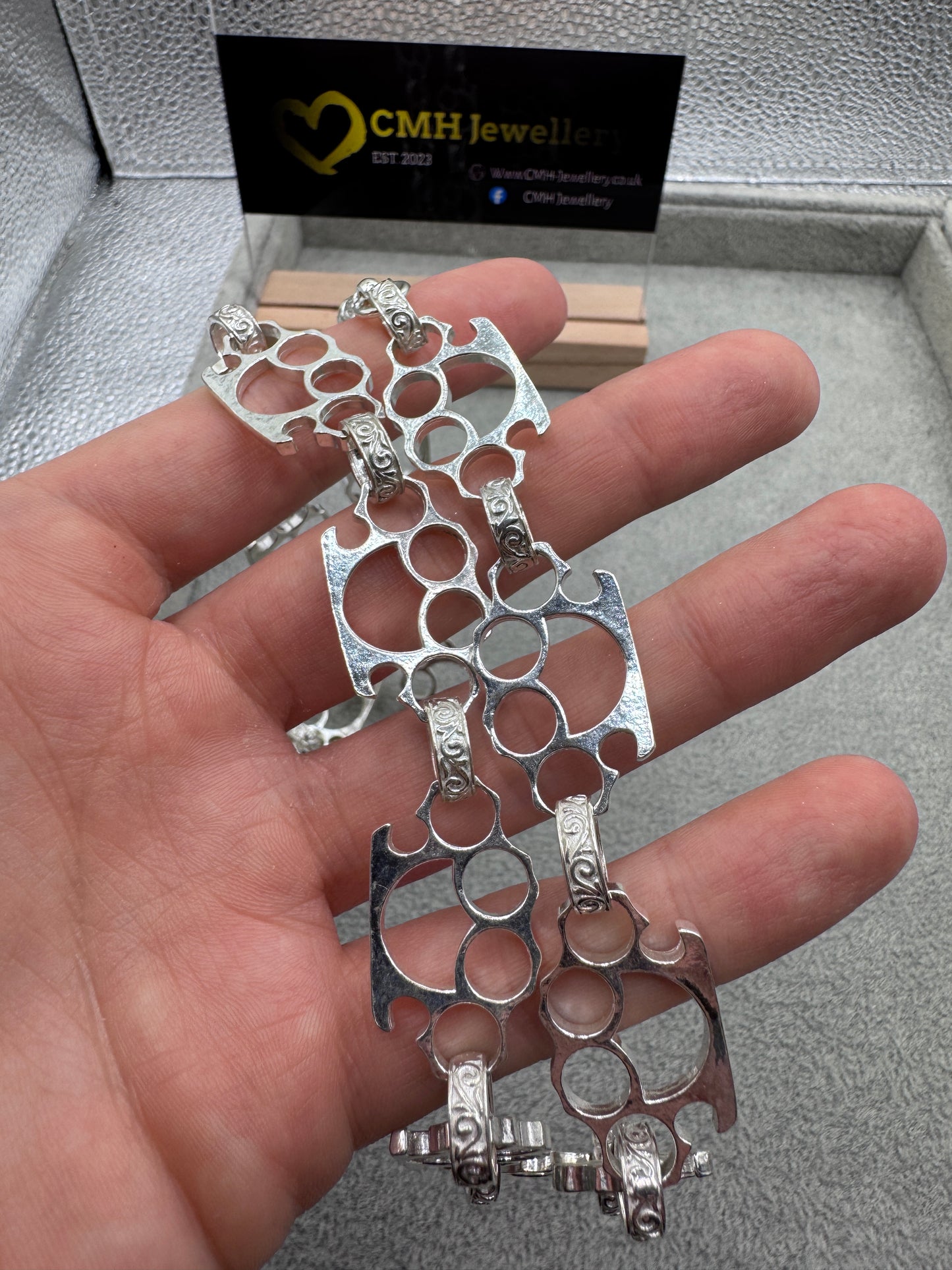 Heavy 17.5mm Statement Link Chain – Solid 925 Sterling Silver Men's Necklace