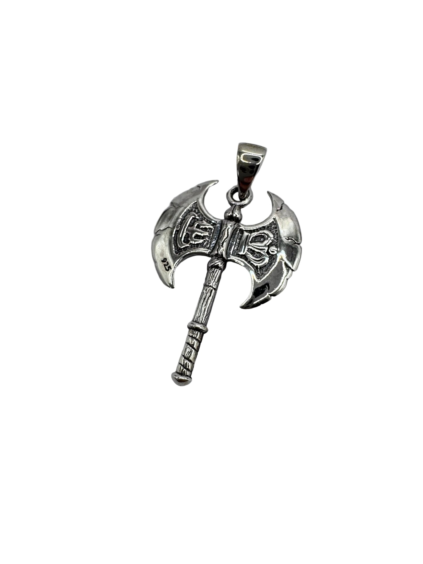Sterling Silver Axe Pendant