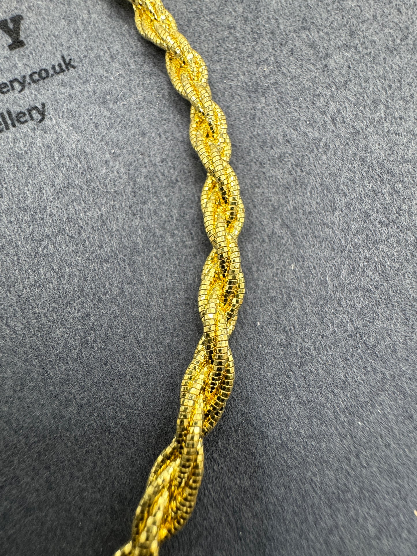 GP Sterling Silver 'Disco' Rope Chain Necklace 5.5mm